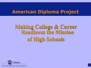 American Diploma Project