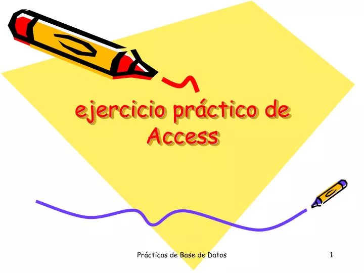ejercicio pr ctico de access