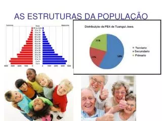 AS ESTRUTURAS DA POPULAÇÃO