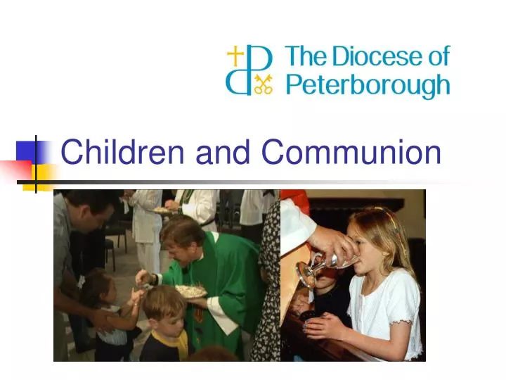 children and communion
