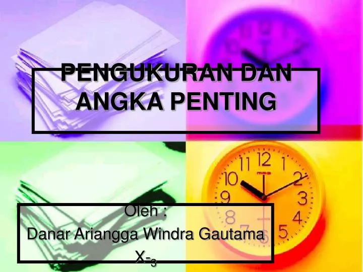 pengukuran dan angka penting