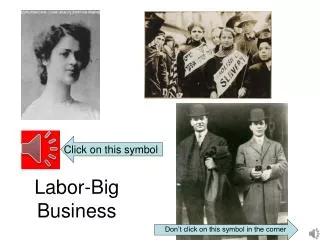 Labor-Big Business