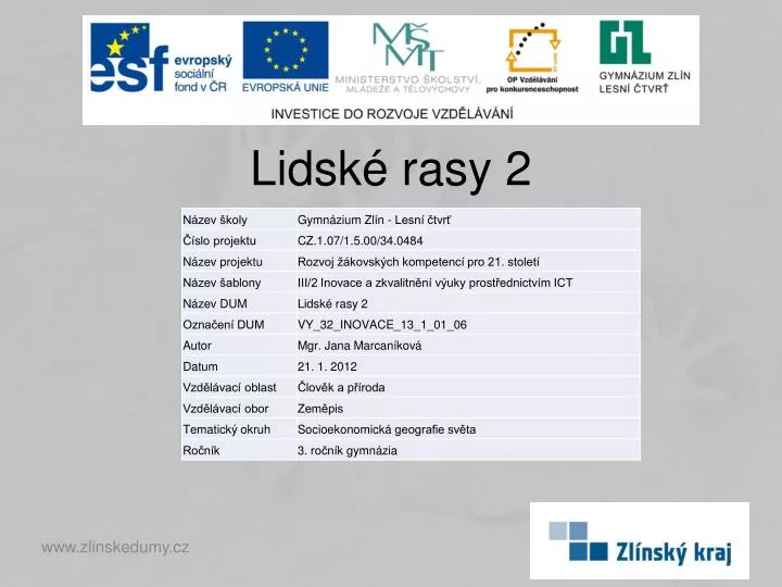 lidsk rasy 2