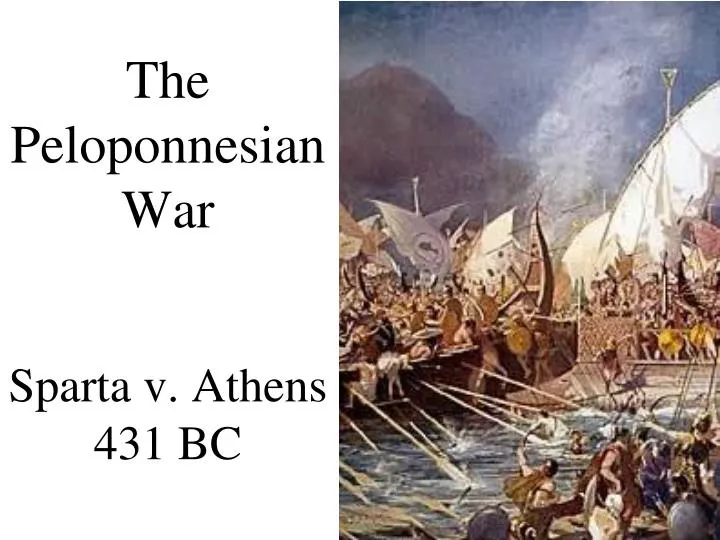 the peloponnesian war sparta v athens 431 bc