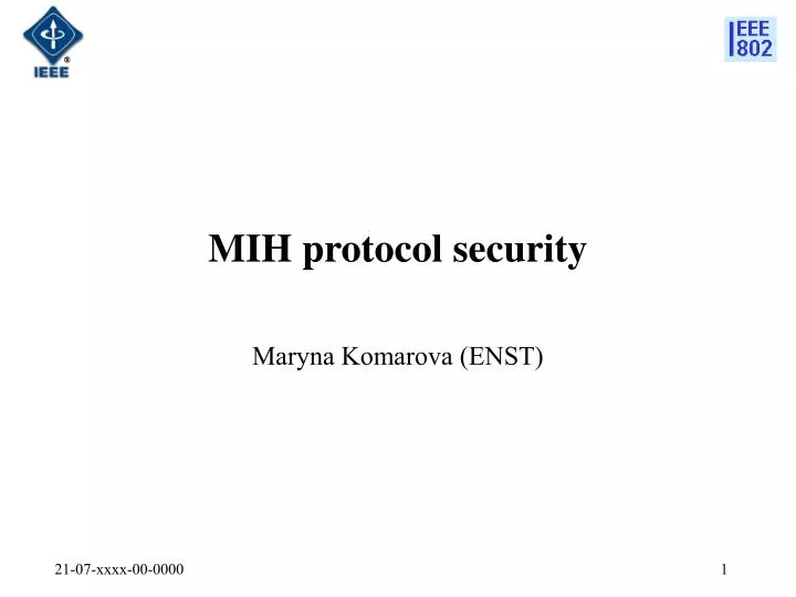 mih protocol security