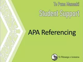 APA Referencing