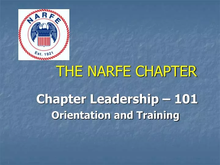 the narfe chapter