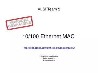 VLSI Team 5