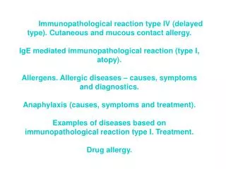 Atopi c diseases