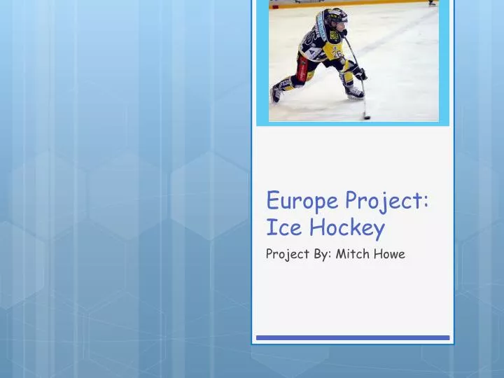 europe project ice hockey