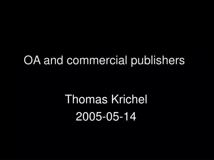 thomas krichel 2005 05 14
