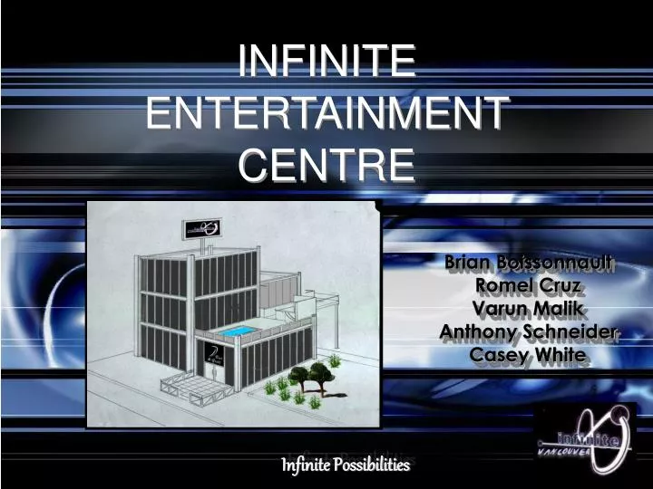infinite entertainment centre