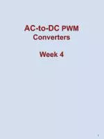 AC-to-DC PWM Converters Week 4 - slide 1