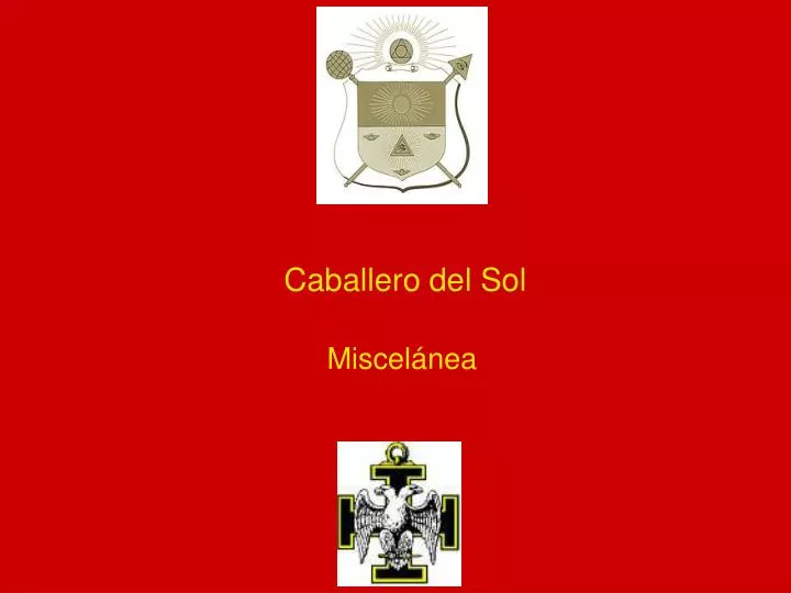 caballero del sol