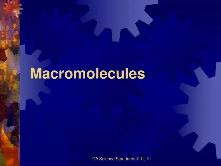 macromolecules