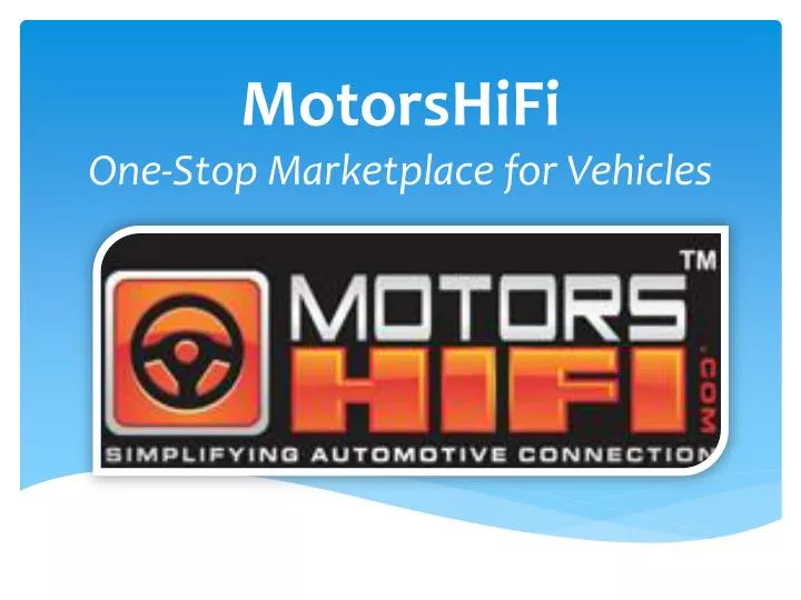 motorshifi one stop m arketplace for vehicles
