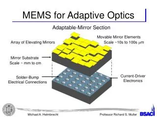 MEMS for Adaptive Optics