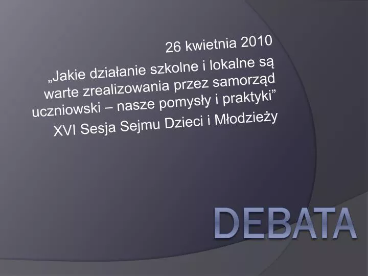 debata