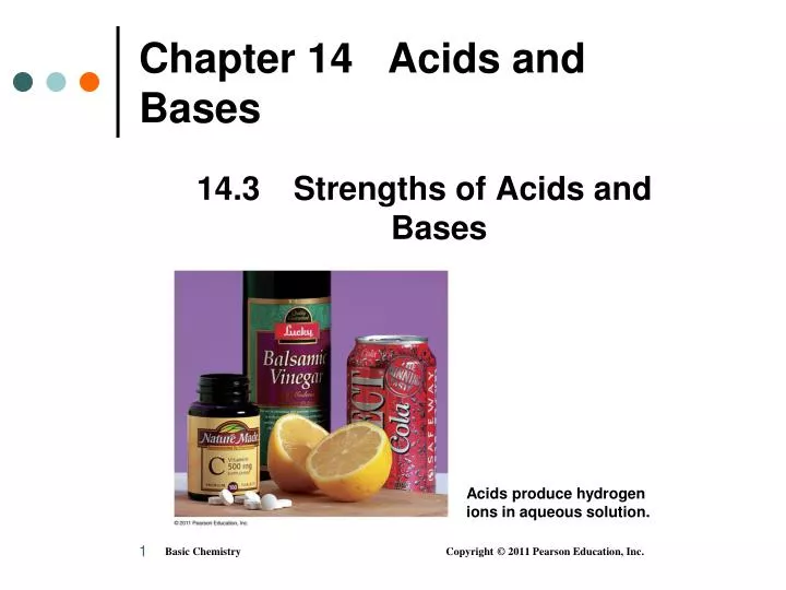 Ppt Chapter 14 Acids And Bases Powerpoint Presentation Free Download Id 7024976