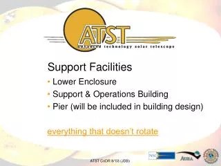 Support Facilities