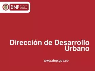 Dirección de Desarrollo Urbano