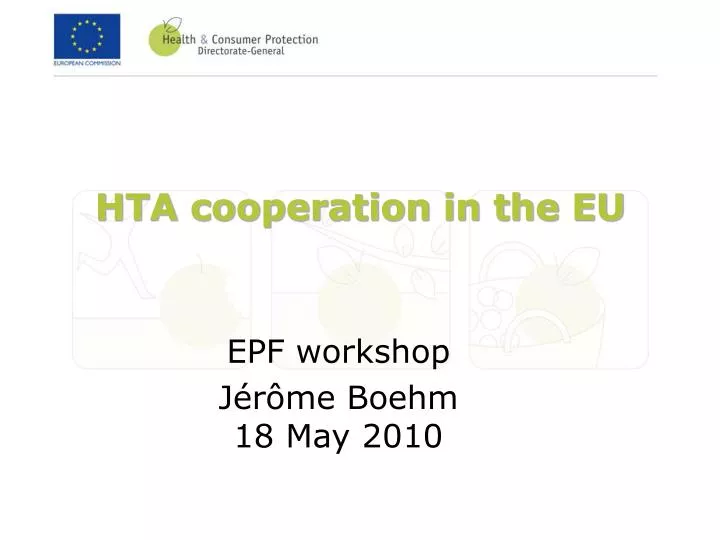 hta cooperation in the eu