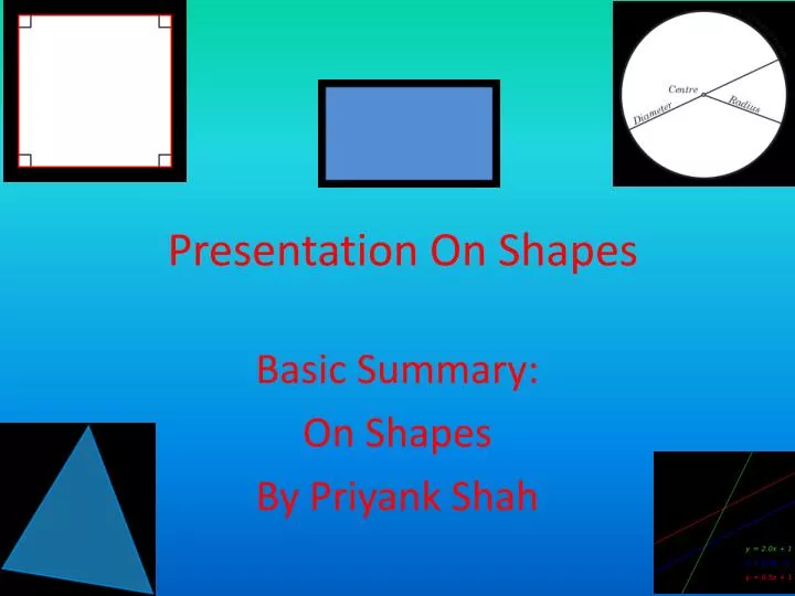 presentation on shapes
