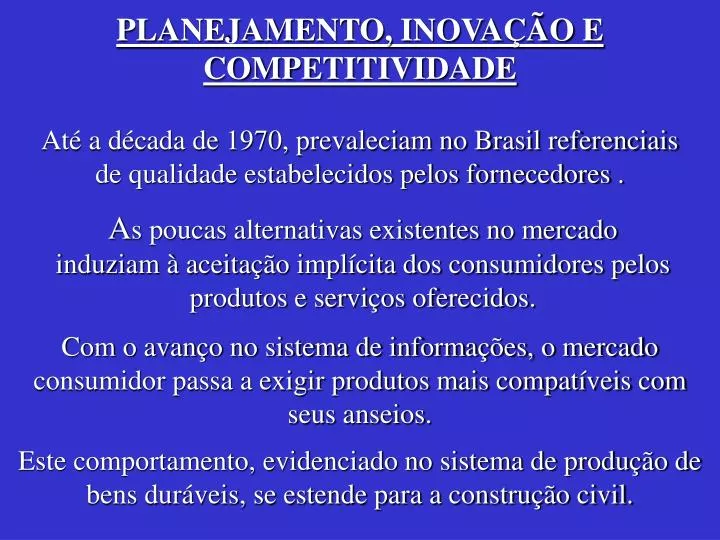 planejamento inova o e competitividade