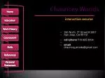 Chauncey Woods - slide 1