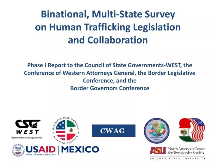 binational multi state survey on human trafficking legislation and collaboration