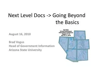 Next Level Docs -&gt; Going Beyond 					the Basics