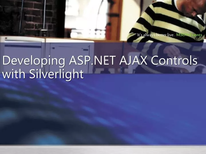 developing asp net ajax controls with silverlight