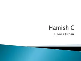 Hamish C