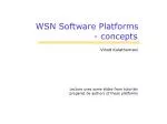 WSN Software Platforms - concepts - slide 1