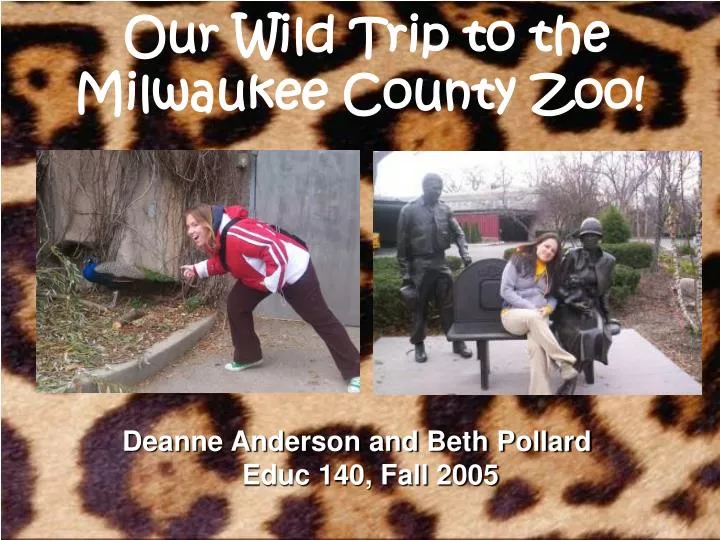 our wild trip to the milwaukee county zoo