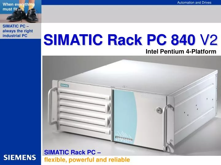 simatic rack pc 840 v2