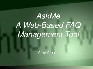 AskMe A Web-Based FAQ Management Tool