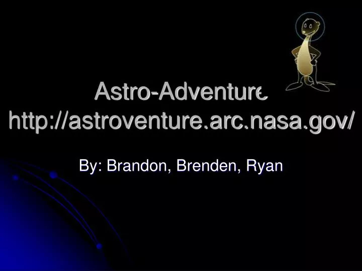 astro adventure http astroventure arc nasa gov