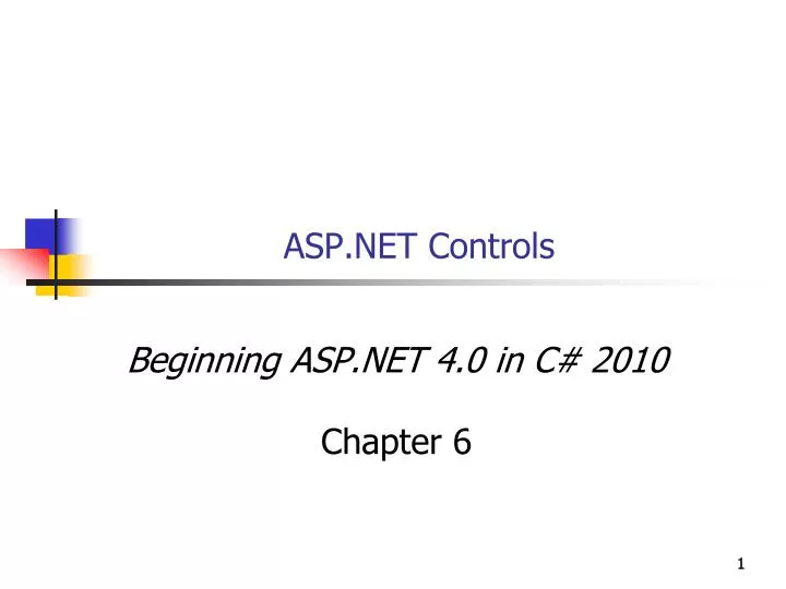 asp net controls
