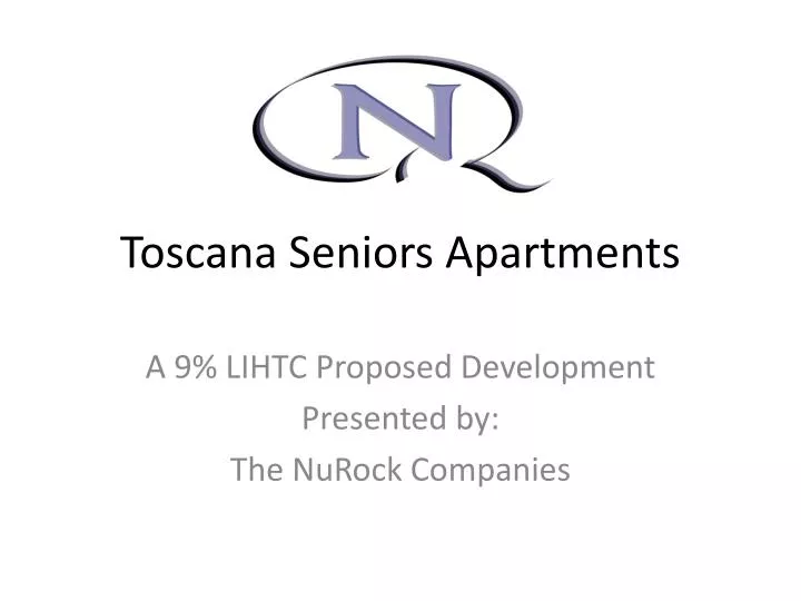 toscana seniors apartments