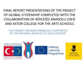THIS PROJECT HAS BEEN FINANCIALLY SUPPORTED BY THE NATIONAL AGENCIES OF EACH COUNTRY