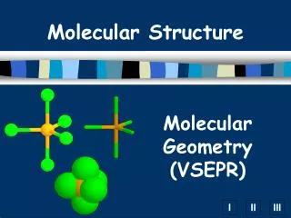 Molecular Geometry (VSEPR)