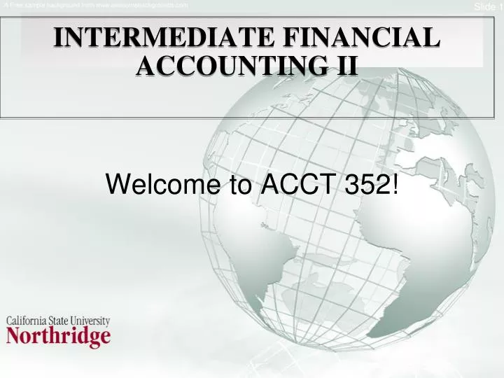 intermediate financial accounting ii