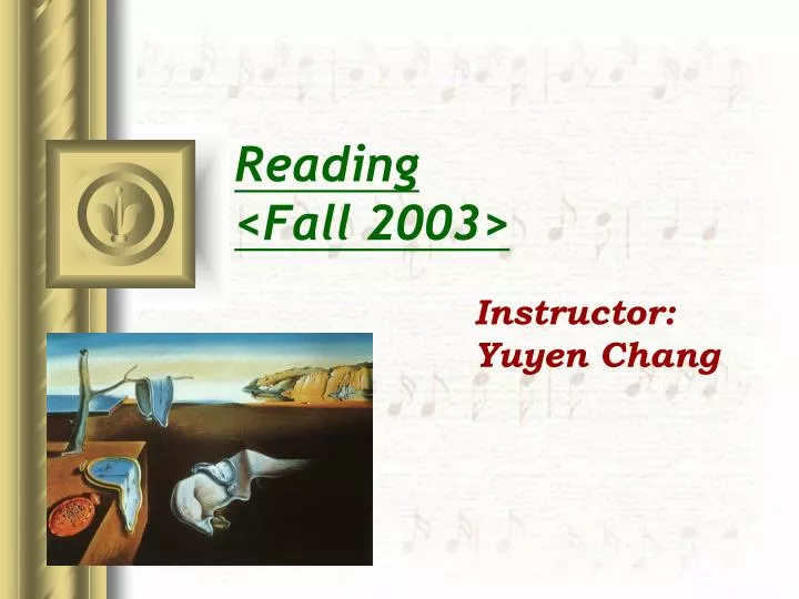 reading fall 2003