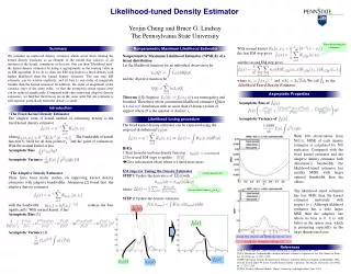 Likelihood-tuned Density Estimator