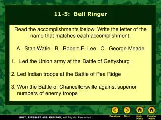 11-5: Bell Ringer