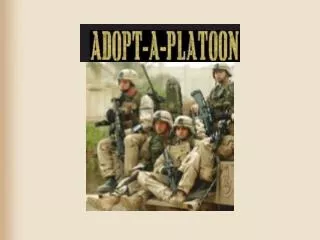 What is Adopt-A-Platoon?