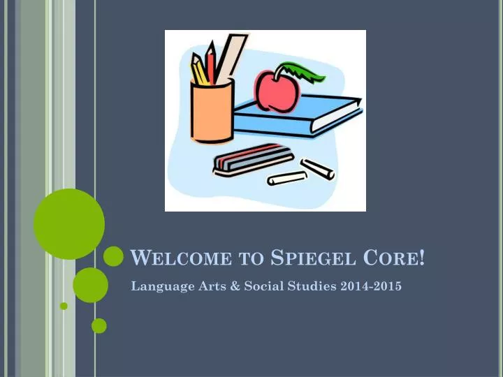 welcome to spiegel core