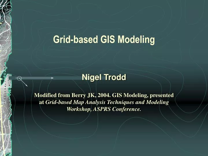 grid based gis modeling