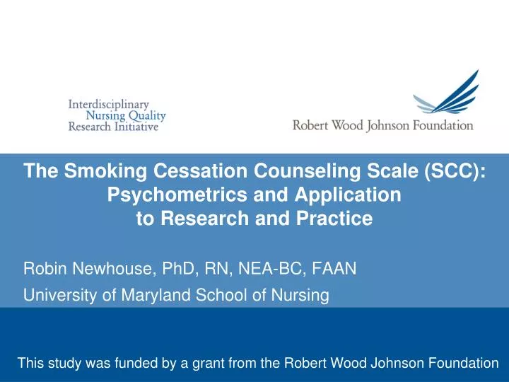 the smoking cessation counseling scale scc psychometrics and application to research and practice